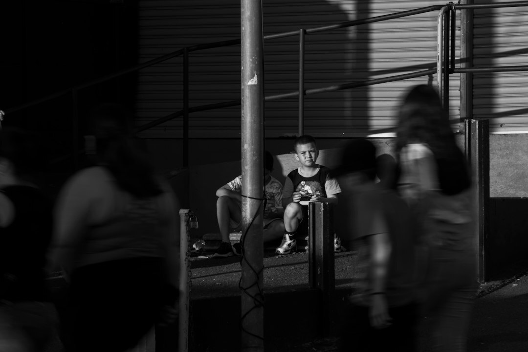 candid street moment